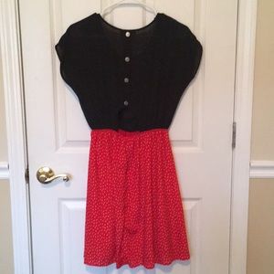 Boutique fit and flare dress